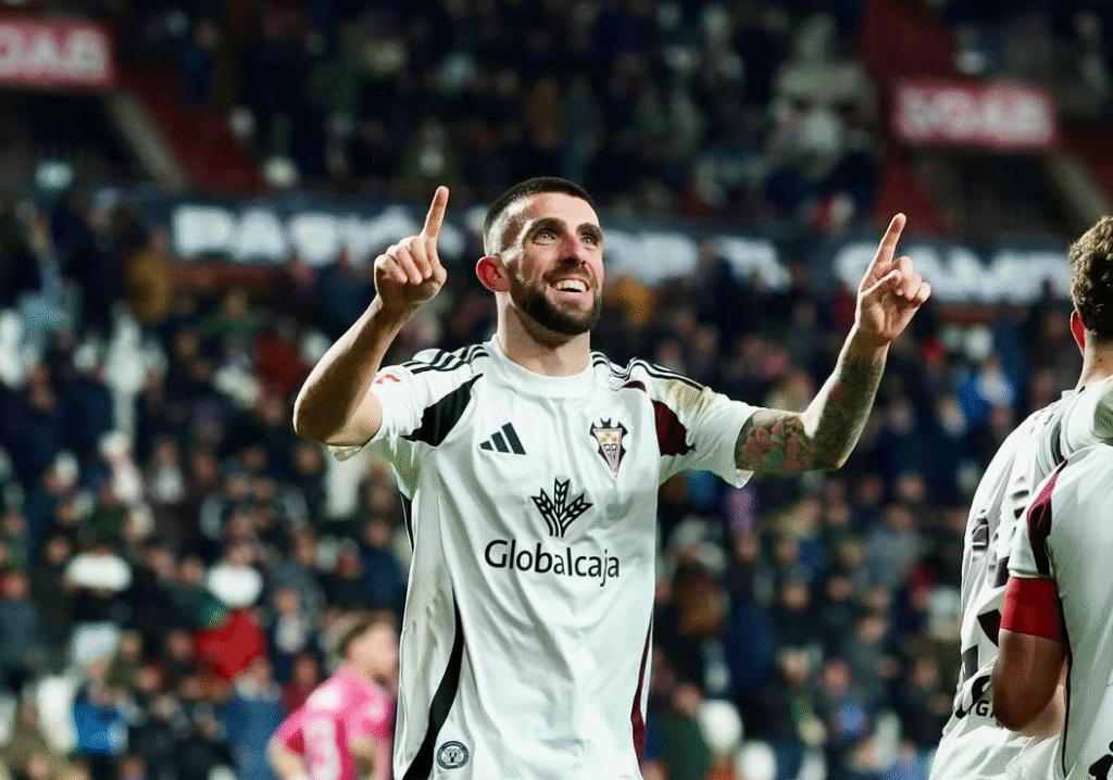 Agus Medina es el gran goleador del Albacete