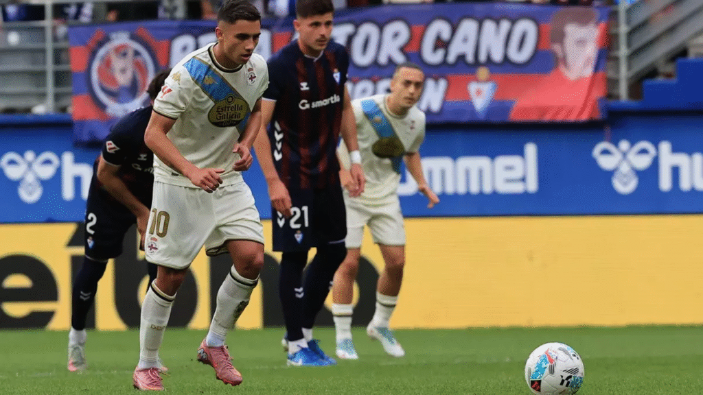 El Eibar iguala al final el arreón inicial del Deportivo 1 El Eibar logró empatar al final al Dépor