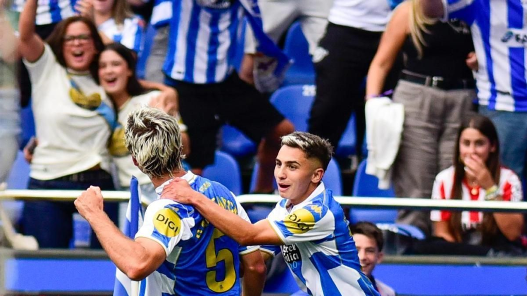 Bacia decidió el partido para el Dépor