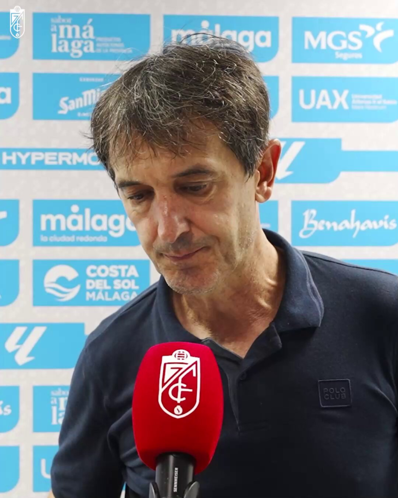 Pacheta se aferra al Granada CF 1 Pacheta, tras el empate del Granada en Málaga