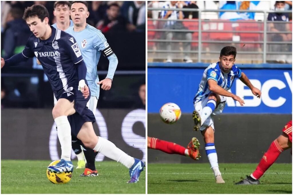 Jugadores de la SD Eibar que jugaron en la Real Sociedad