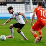 David González en un regate