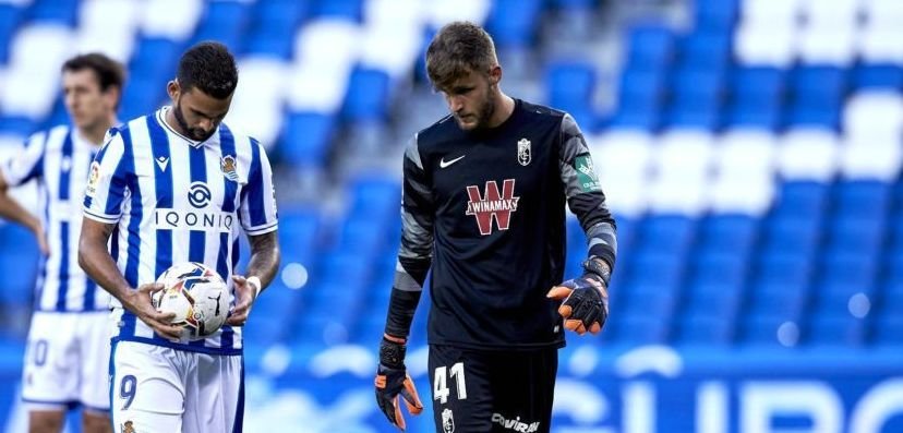 El portero del Recreativo de Granada será titular frente a Las Palmas 3 angel jimenez 1