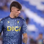 Iker Recio, en la previa de un partido con el Cádiz CF