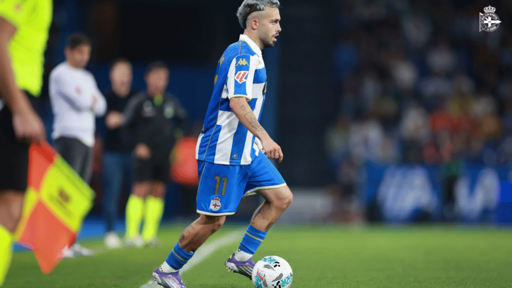 David Mella regresa ya a las filas del Dépor