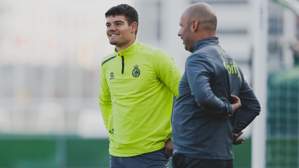 Peio Canales, de vuelta con el Racing