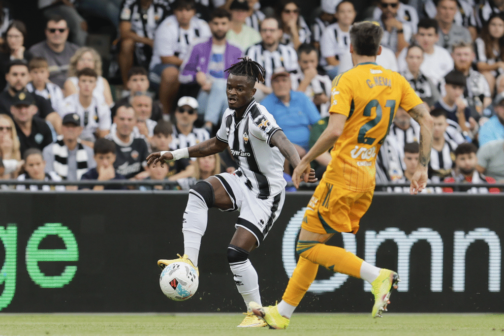 Cipenga fue de lo mejor del Castellón ante el Albacete