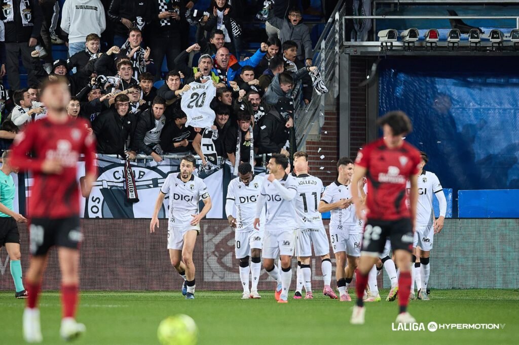 El Burgos se llevó el derbi ante el Mirandés