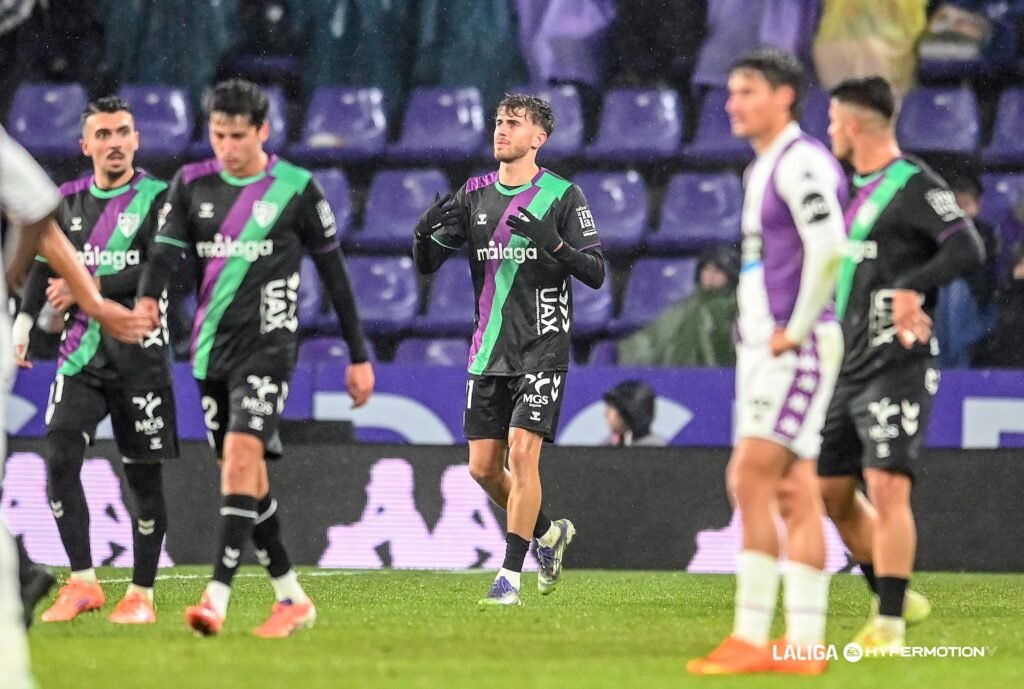 Almada y el Valladolid siguen en el alambre 1 Adrián Niño empató para el Málaga ante el Valladolid