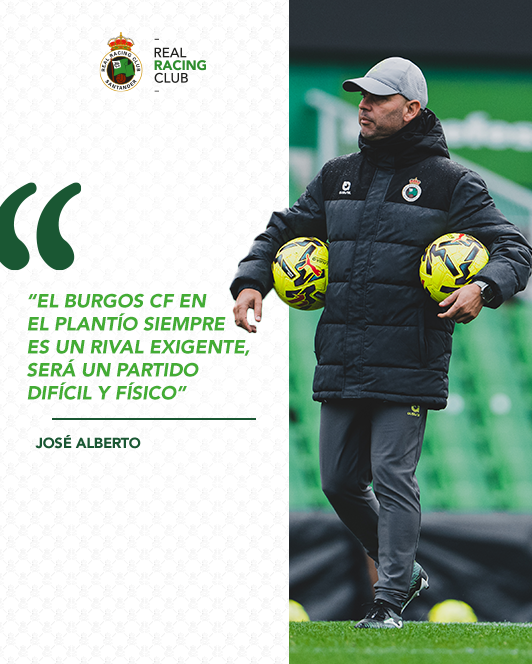 José Alberto puso el foco en el Burgos