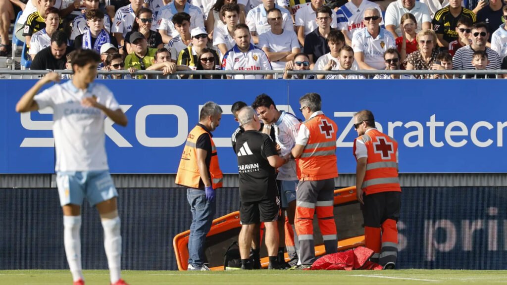 Radovanović sustituido tras el Real Zaragoza vs Real Valladolid