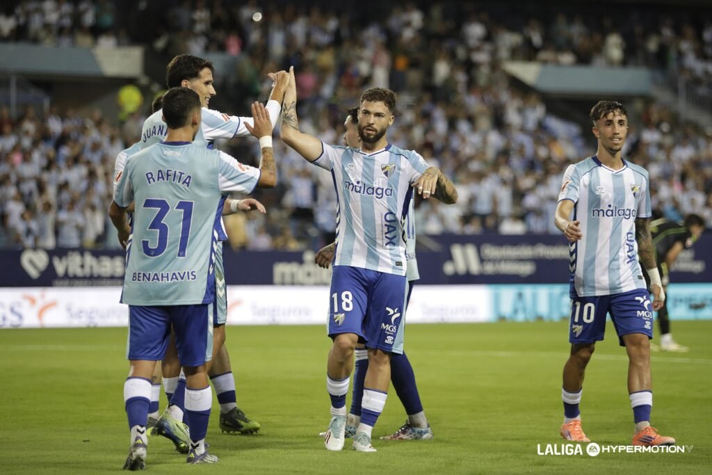 El Málaga saborea el éxtasis pero recibe un importante mazazo 1 El Málaga logra romper un maleficio pero pierde otro efectivo