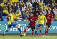 Un Mirandés sin ideas y con uno más empata ante Las Palmas