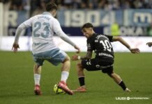 El Málaga disfruta al rey del desequilibrio en Segunda