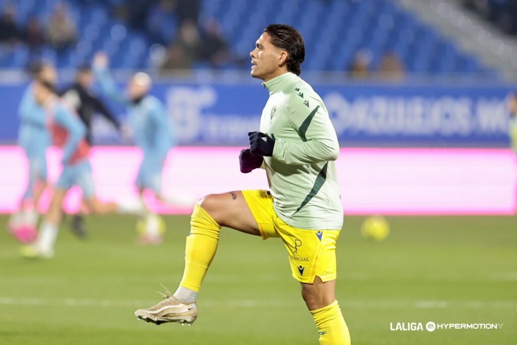 El Cádiz quiere renovarle pese a las dudas 1 Brian Ocampo es objeto de deseo del Cádiz