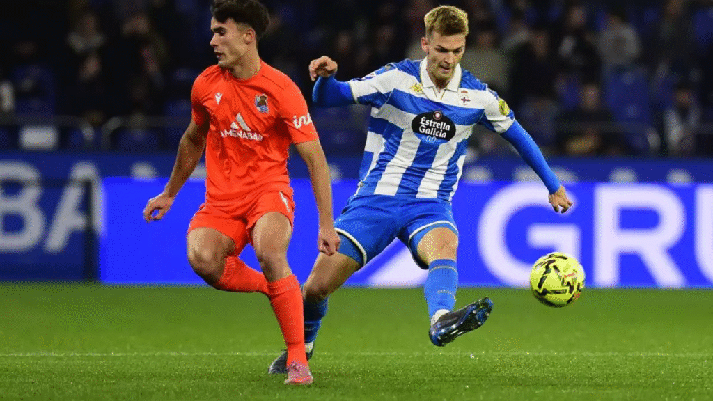 Un Dépor incapaz sucumbe ante la Real Sociedad 'B'
