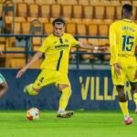 Ismael Sierra, en un partido con el Villarreal CF B