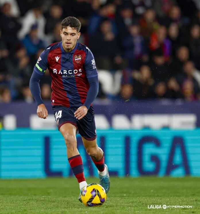 Jorge Cabello en el Levante