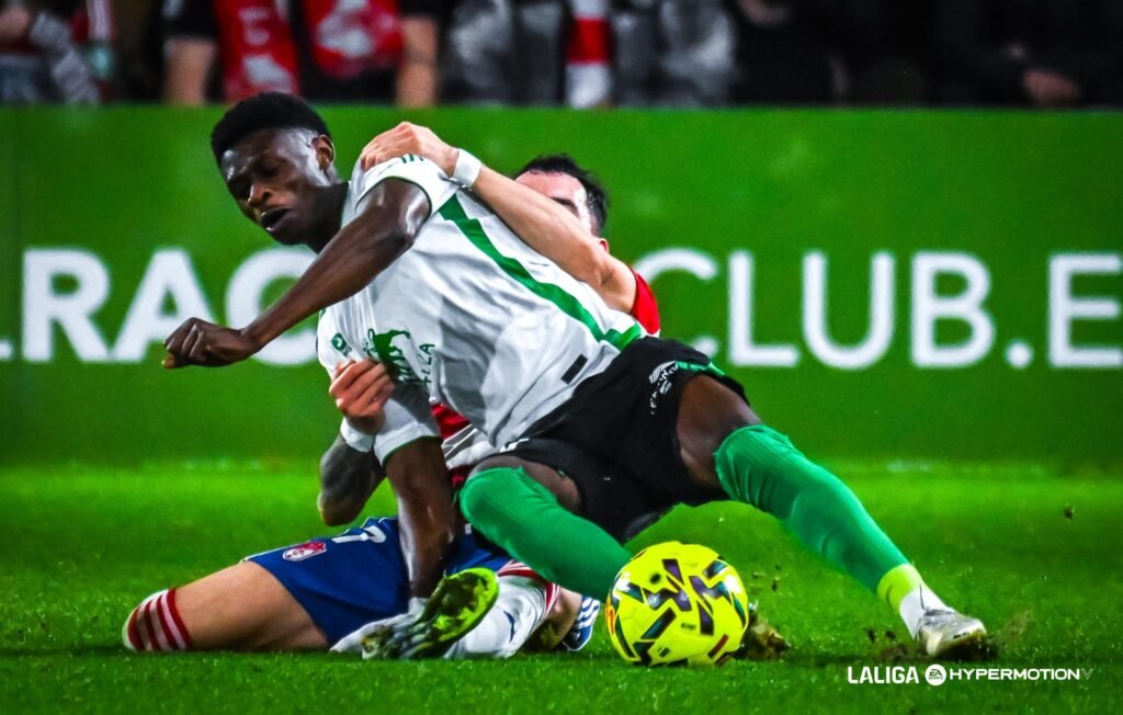 El Racing y el Granada mantienen una buena rivalidad