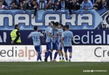 El Málaga y Chupete se hacen mayores en La Rosaleda
