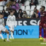 Acción en el encuentro entre Albacete y Leganés. Fuente:@CDLeganés