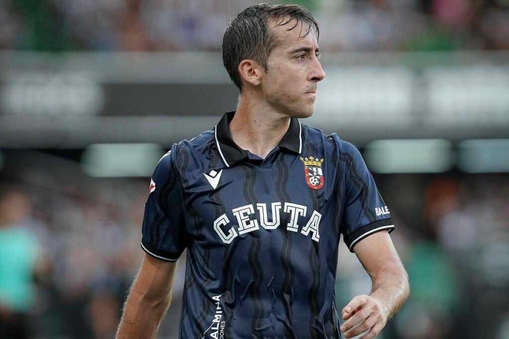 El nuevo fichaje Del Real Zaragoza, Rubén Díez en este curso con el Ceuta