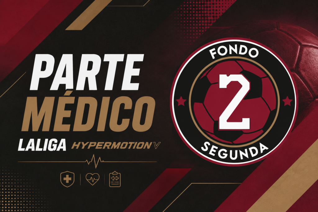 El parte médico de LaLiga Hypermotion