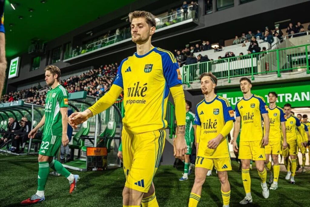 Sebastian Kóša en su etapa en el Košice