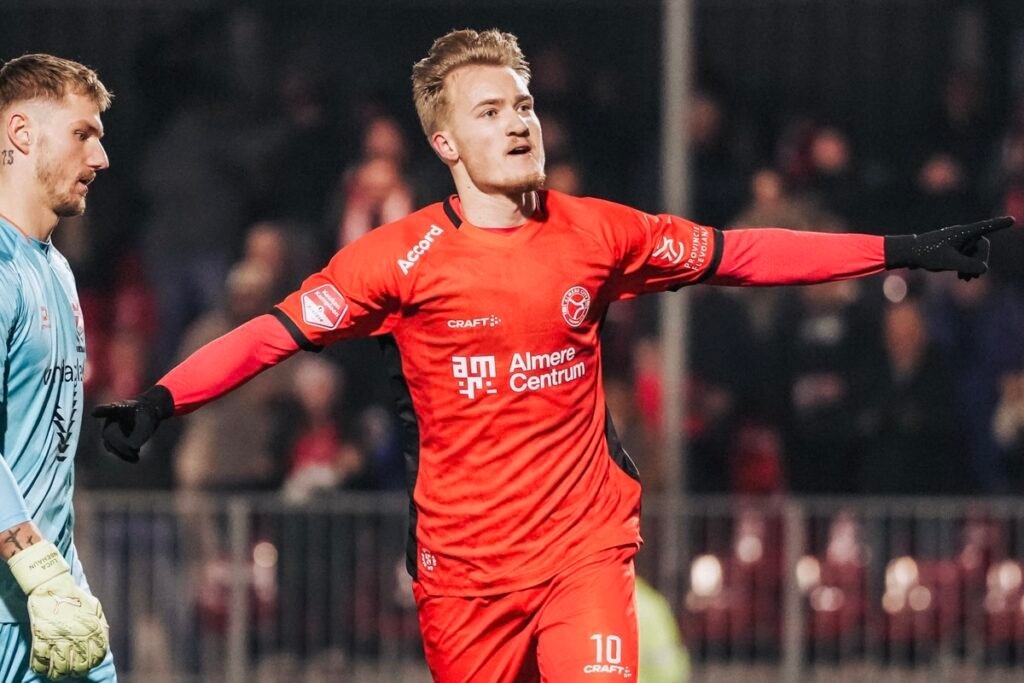Julian Rijkhoff, nuevo fichaje del Andorra, esta temporada en el Almere