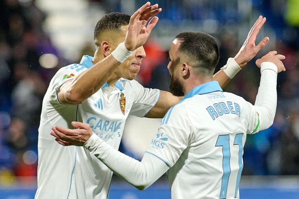 Rober González, nuevo refuerzo del Albacete, esta última temporada en el Real Zaragoza