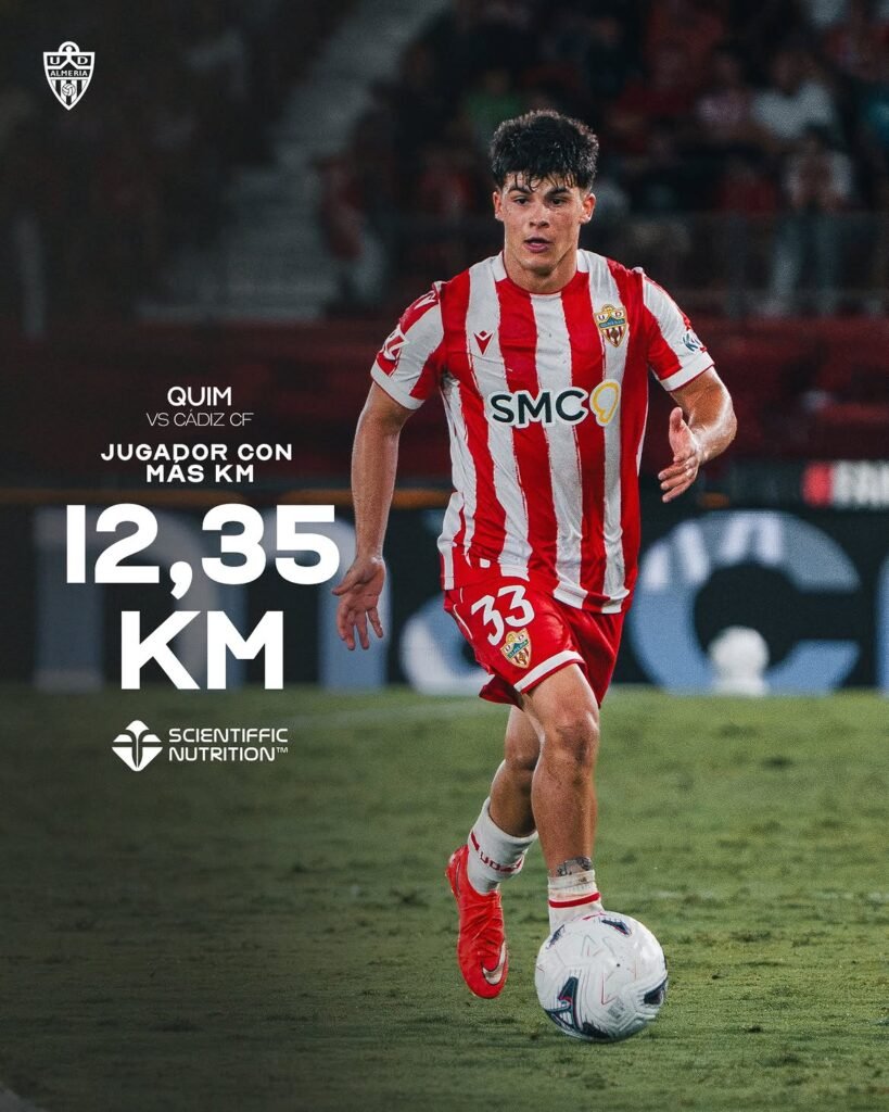 El Almería cuenta con un duende que derrocha perfume con aroma a fútbol