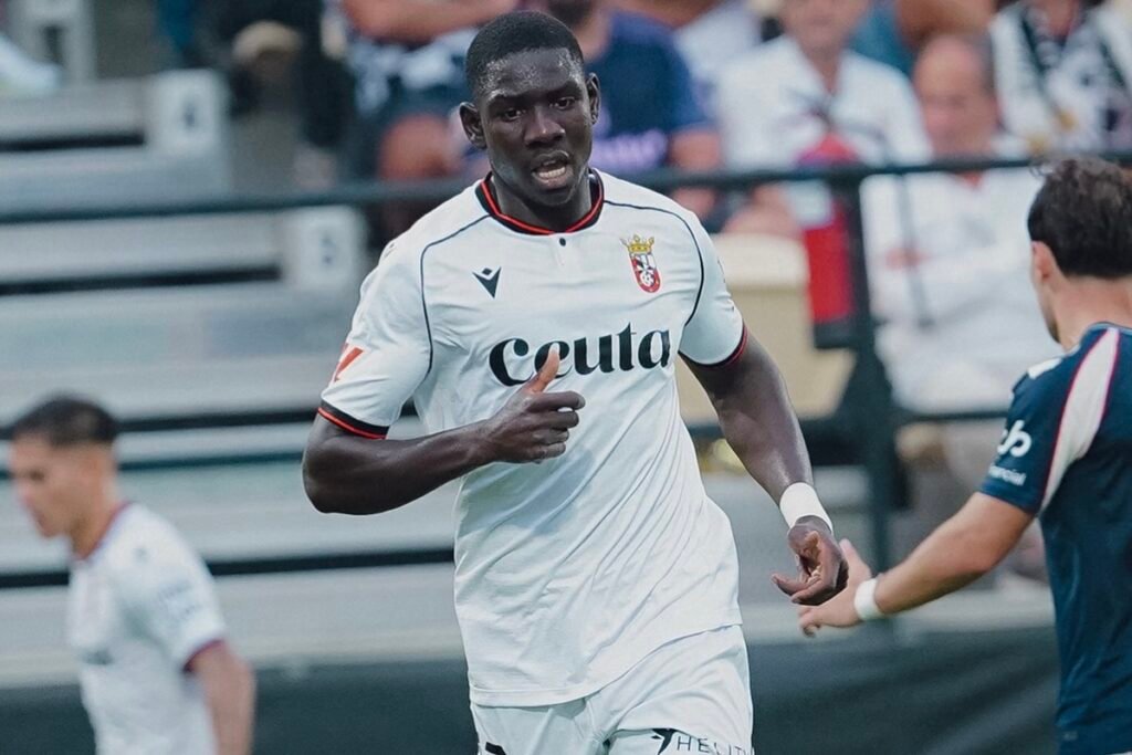 Umaru Konaré con el Ceuta